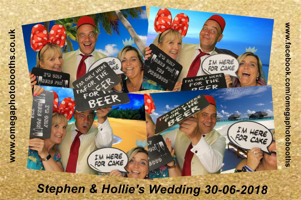 Stephen & Hollie's Wedding | View more photos from the event at gallery.omegaphotobooths.co.uk/u/OmegaPhotobooths/Stephen-Hollies-Wedding